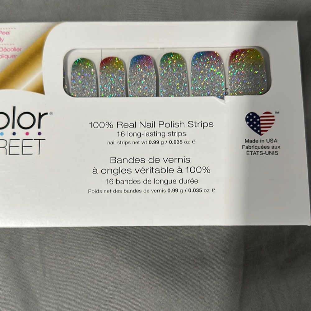 Color street nail polish strips